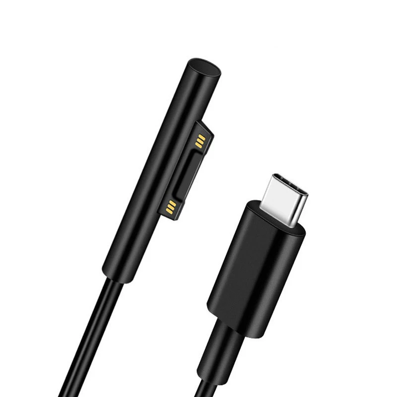 1,5 м USB C зарядный кабель 12 В встроенный PTC защита совместима с Surface Pro 3/4