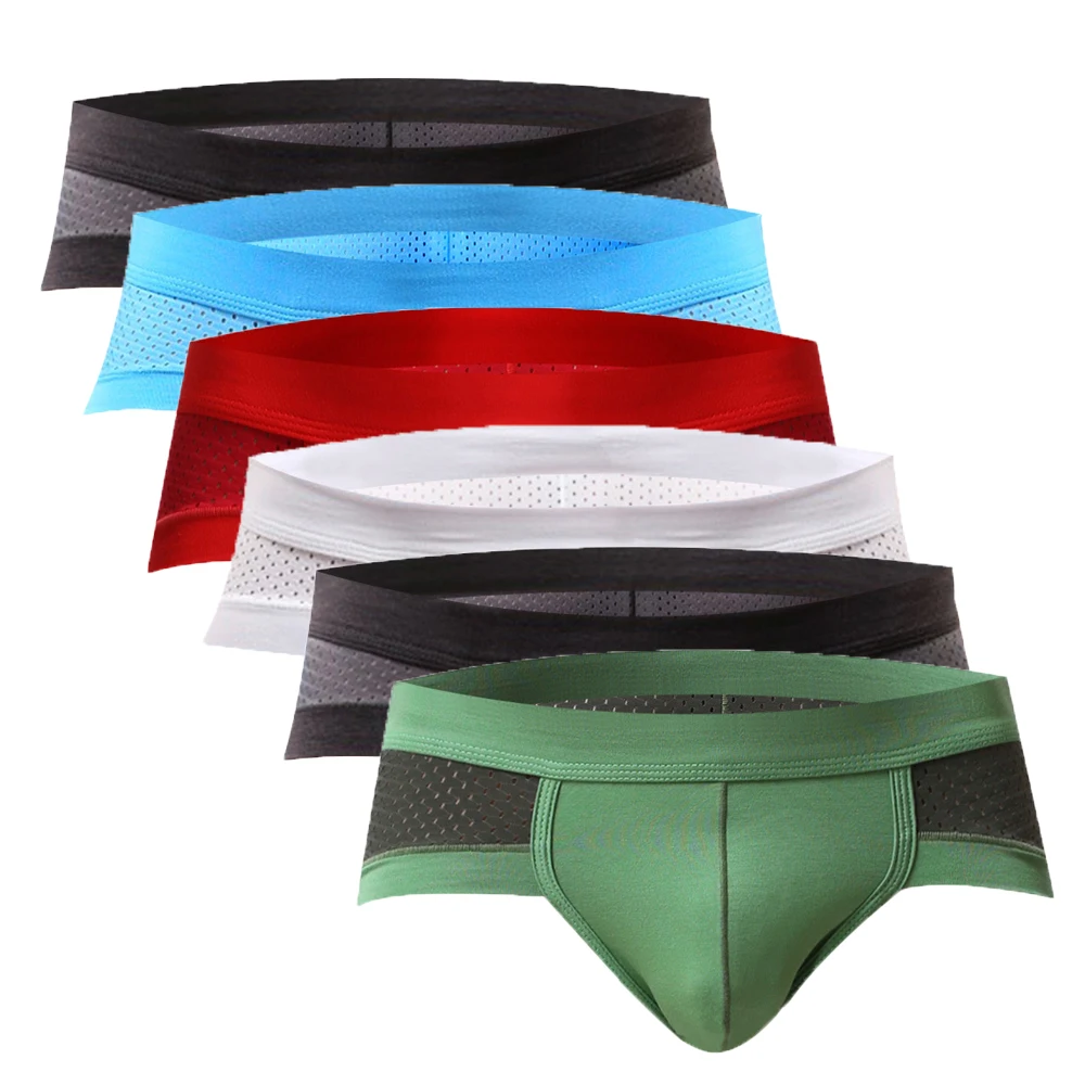 ADANNU Men's Underwear Boxer Briefs for Ultimate Comfort and Style Modal  Fabric 4 Pack Multicolor,Size M-2XL 