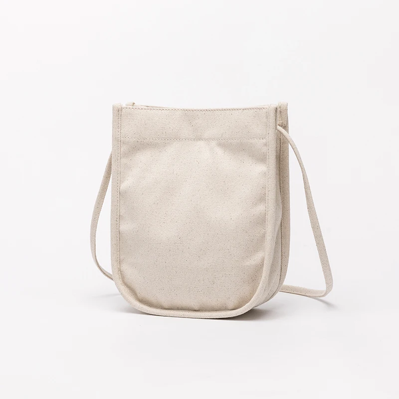 Canvas Messenger bag female ins student female simple wild art small