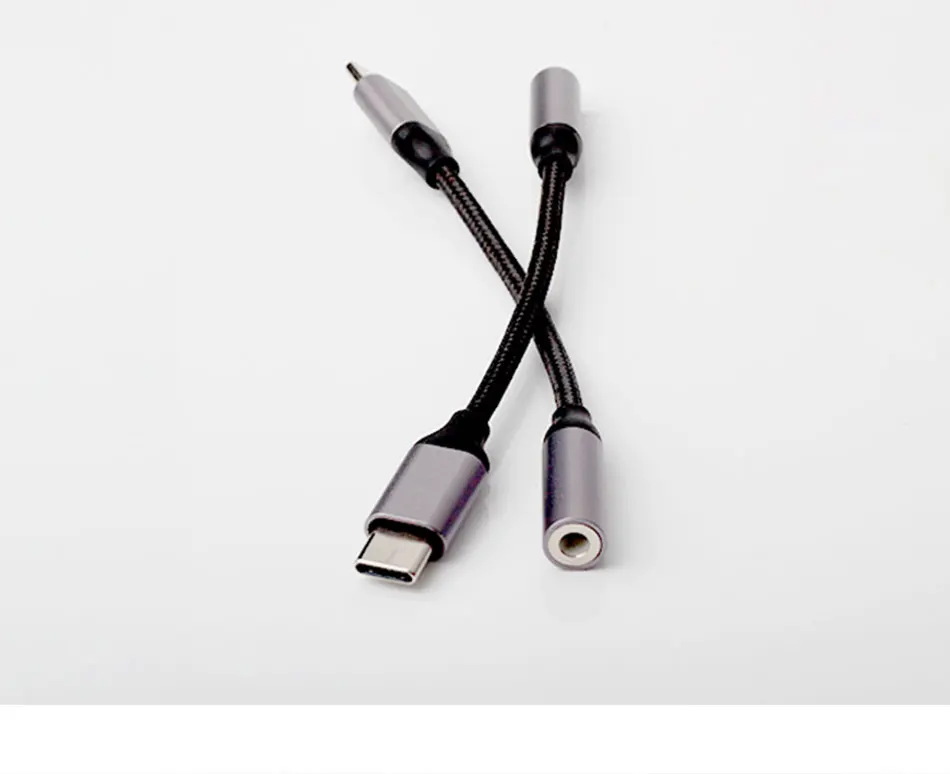 !ACCEZZ USB Type-C Male to 3.5mm Jack Earphone Adapter Calling Listening Aux Audio Cable For Xiaomi Mi 6 8 Huawei P20 Lite Mate 20 Nexus (11)