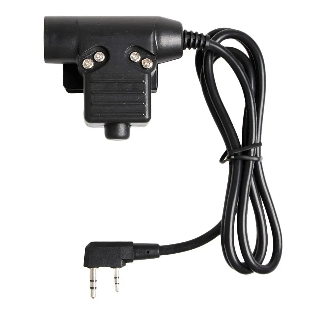 U94 PTT 2Pin Walkie Talkie Transceiver для KENWOOD TYT BAOFENG 5R радиогарнитура|Игрушечные рации| |
