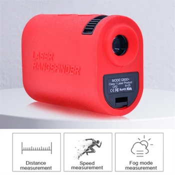 

600M Pulse Laser Rangefinder Distance Speed Lanyard Measurement Speed Scan Portable Multi-function 4 Modes