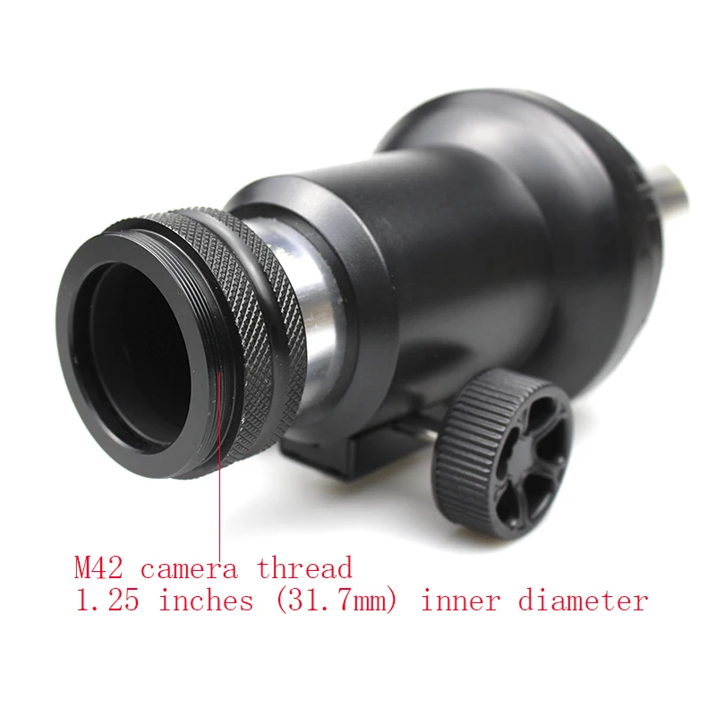 Hd369502b5a6946519a0f2c7e6e1c68665 70mm Caliber Teleskop Focus Adapter High Quality 1.25" Interface M42 Thread DIY Refraction Monocular Astronomical Telescope