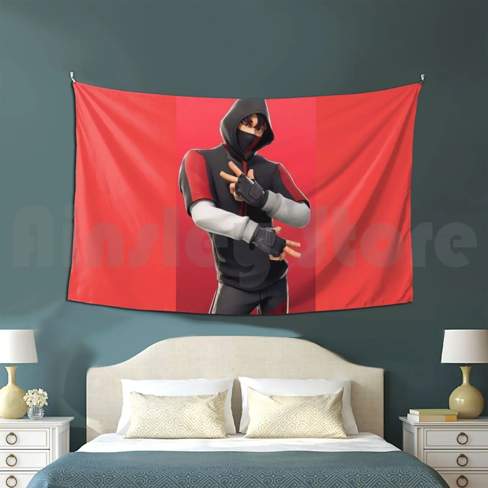 Ikonik Arazzo Sfondo Appeso A Parete Ikonik Giochi Epic Giochi Antisommossa