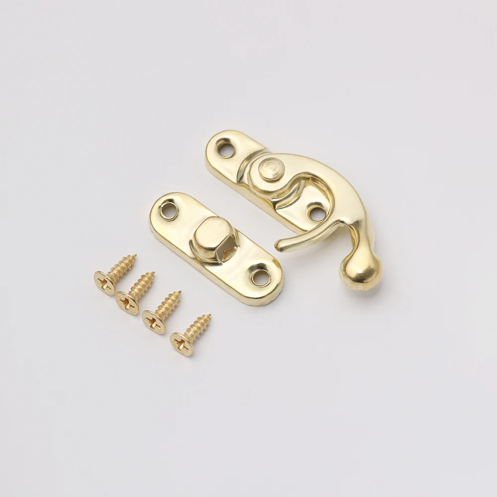Vintage Metal Hardware Furniture Latch Clasps Lock Padlock Hasp 10Pcs toggle latches jewelry box hasps decorative latches furniture hardware