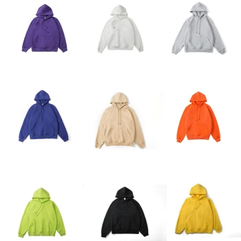 

2019 Autumn Top Quality Women Men Solid Hoodies Sweatshirts Oversized Fit Men Streetwear Casual Hoodies Pullover Winter Fleece