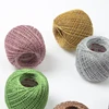 50g Fine Gold Silver Metallic Yarn Sparkly Crochet Metallized Threads Yarns for Hand Knitting DIY Needlework 3