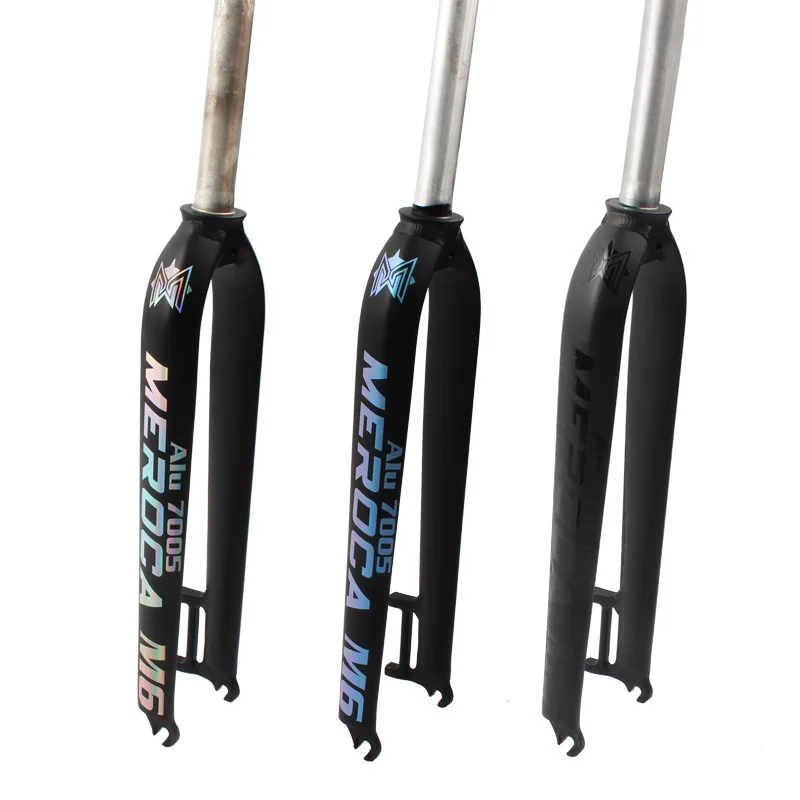 Aluminum 7005 26" 27.5 29er Bike Straight Fork for MTB Bicycle Disc