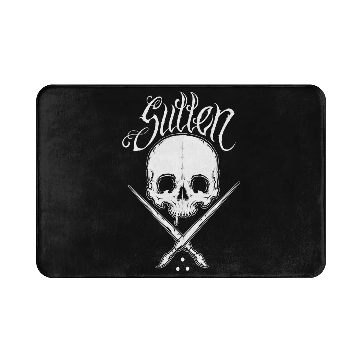 Sullen искусство 3 коврик для ванной входной двери 3D Пушистый Коврик домашний Декор