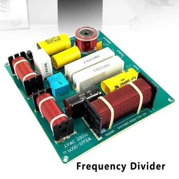 

3 Way Speaker Frequency Divider Crossover Loudspeaker Audio DIY Stage 4-8 Ohms Accessories Replacement Bass #734