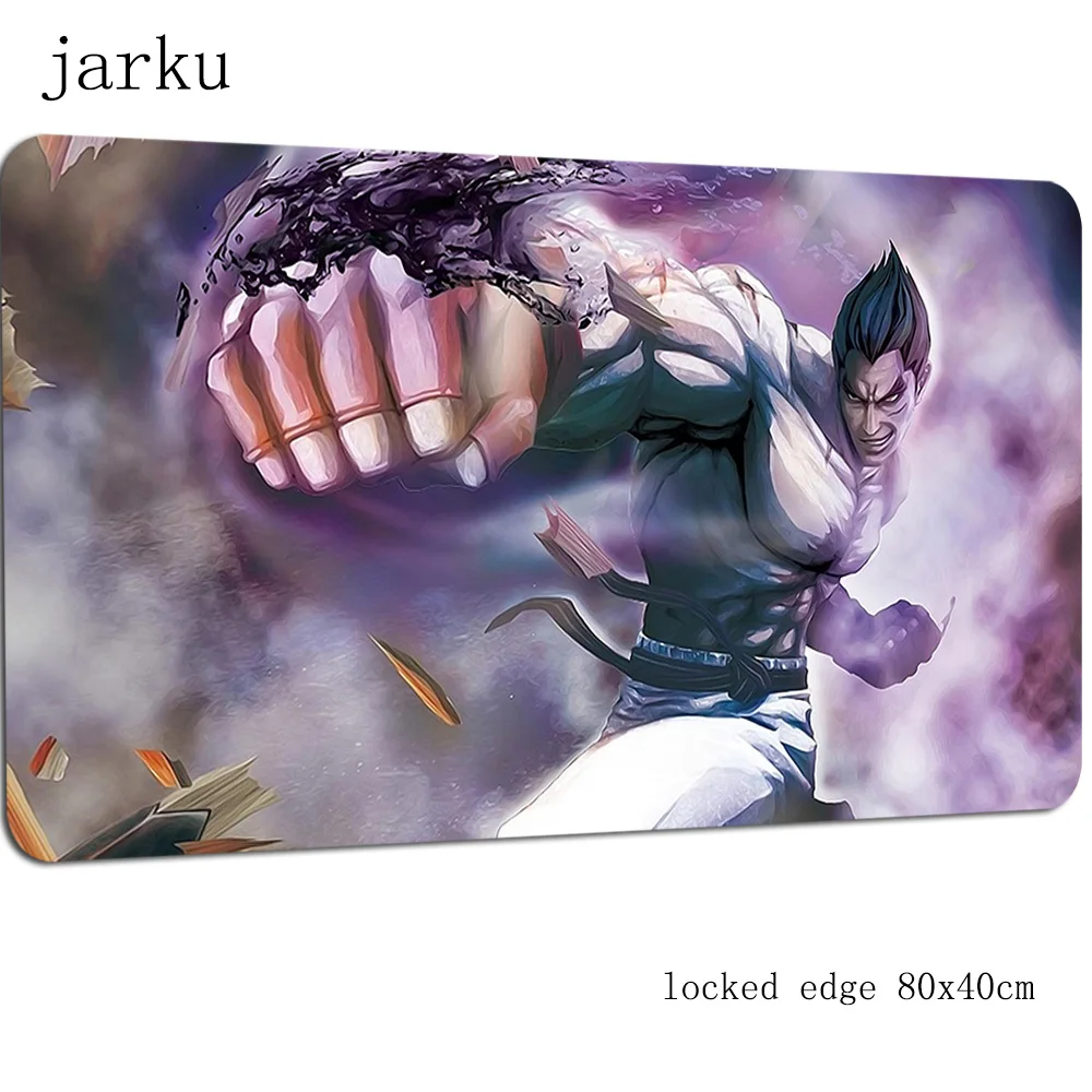 Коврик для мыши Tekken высококачественный коврик для мышки коврик для мыши крутой игровой коврик для мыши esports gamer до 800x400x3 мм коврик для мыши с клавиатурой