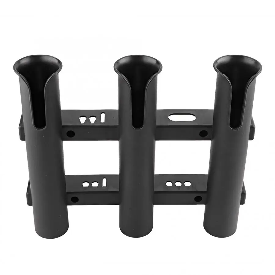 stainless steel marine Fishing Vertical 3 Link Rod Holder Organizer Pole Tube Rack Sailboat Marine Accessory boat accessories