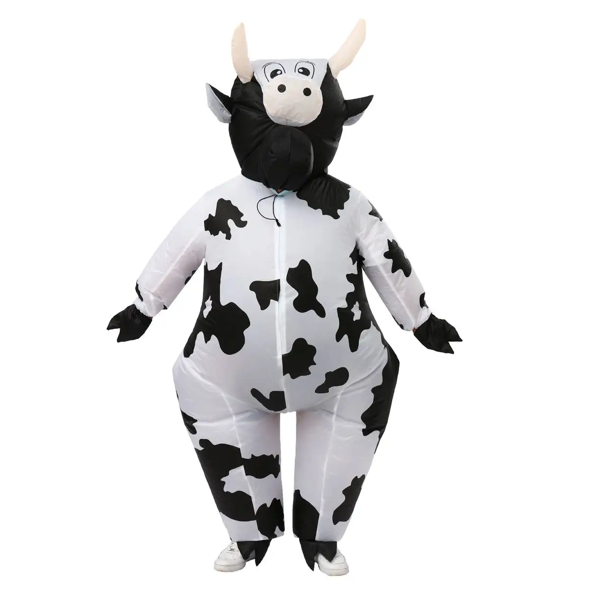 

Halloween Party Funny Cow Inflatable Costume Blow Up Cosplay Costumes Outfit For Adult DIY Decoration Christmas Fancy Dress
