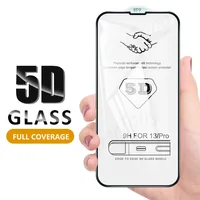 Echt 5D Gebogen Gehärtetem Glas Für iphone 13 mini 13 Pro Max Screen Protector Für iPhone13 mini 13 Pro Max schutz Glas Film