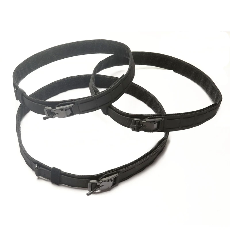 

New Tactical Waist Belt Quick Release Belt with Magnetic Buckle, Airsoft Military Combat Belt for Magazine Pouch Holster