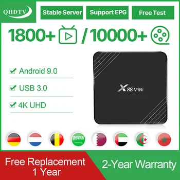 

Arabic IPTV Subscription X88 MINI Android 9.0 QHDTV IPTV Belgium Netherlands Germany Italy Algeria Arabic IP TV No APP Include