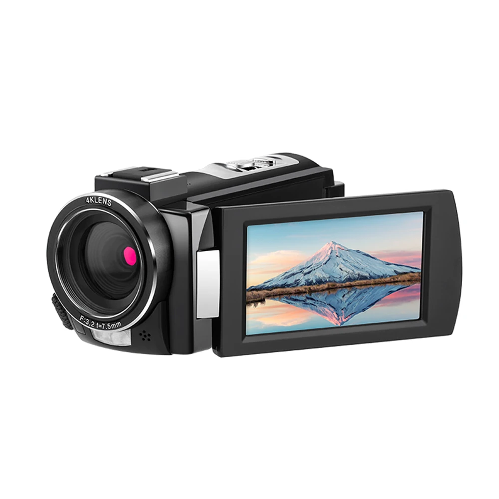 

Andoer HDV-AE8 4K WiFi Digital Video Camera Camcorder DV 3 Inch IPS LCD Touchscreen with 2pcs Rechargeable Batteries