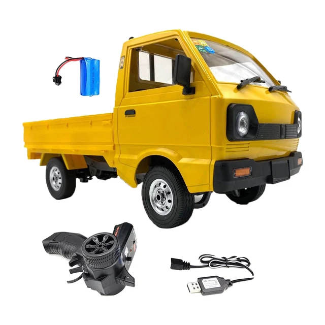 Toy WPL Full Scale RC Truck 1:10 Scale Brush Motor and 1-3 Batteries Electric Hobby Toy for Kids Adults