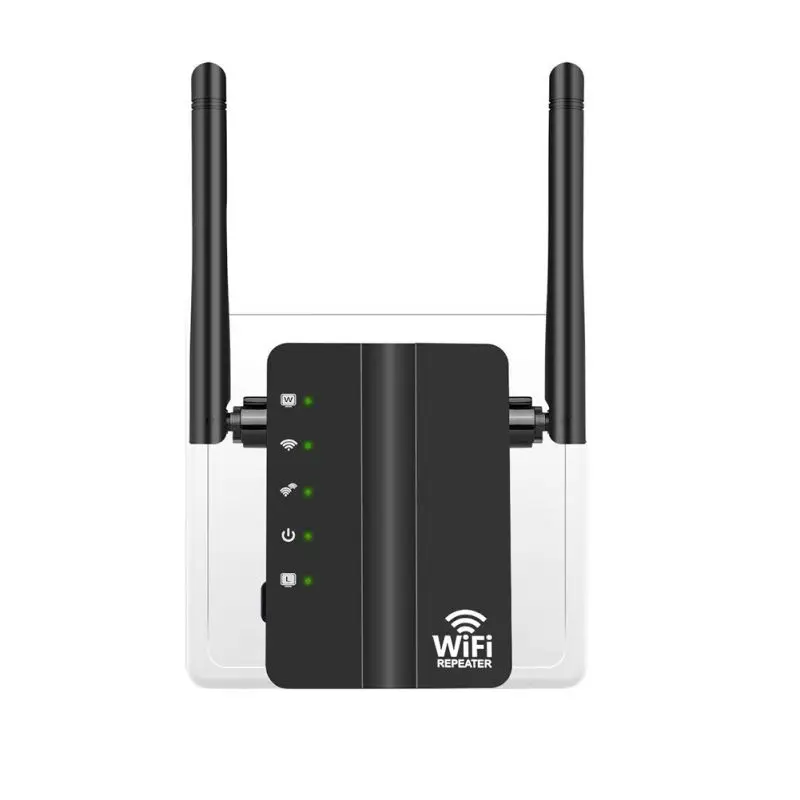 

WIFI Repeater With High Gain Dual External Antenna WIFI Extension WiFi Booster 300 Mbps WiFi Range Expander