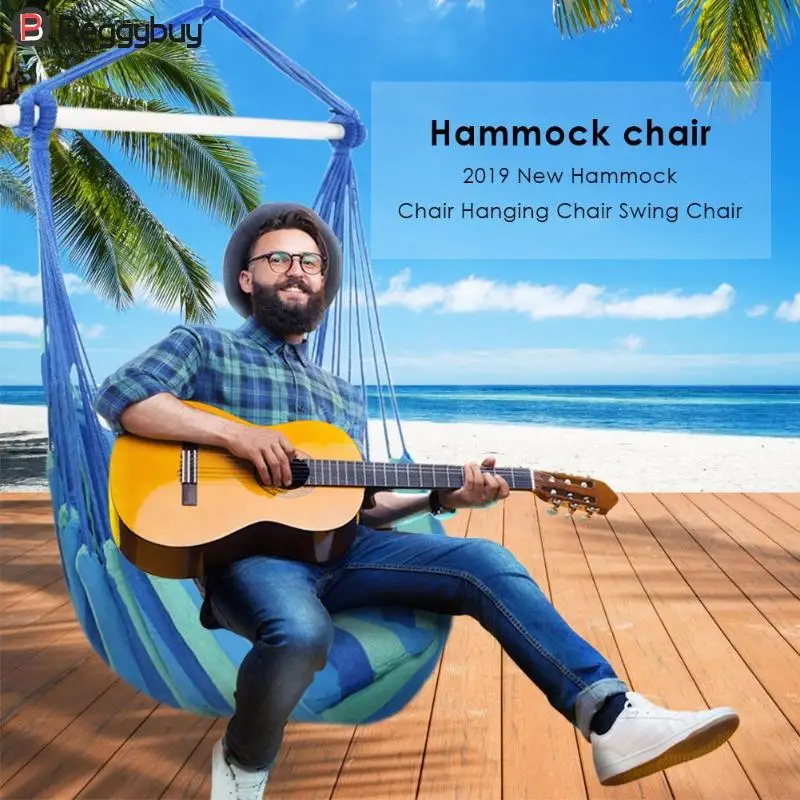 Hammock Chair Hanging Chair Swinging Indoor Outdoor Furniture Hammocks Canvas Dormitory Swing With 2 Pillows Hammock Camping Hammock Chair Hanging Chair Swinging Indoor Outdoor Furniture Hammocks Canvas Dormitory Swing With 2 Pillows Hammock Camping