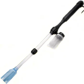 

Auto Fish Tank Adjustable Vacuum Gravel Home Removable Easy Install ABS Durable Aquarium Water Filter