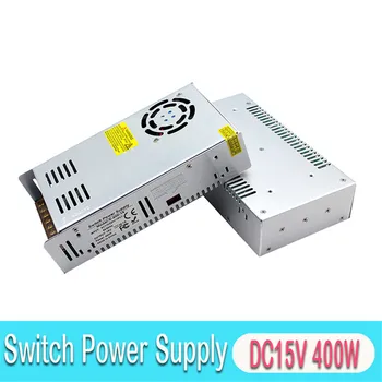 

15 Volt Power Supply DC15V 400W LED Driver Adapter Switching Powers Source Transformer 220V 110V AC-DC SMPS for Strip Light CCTV