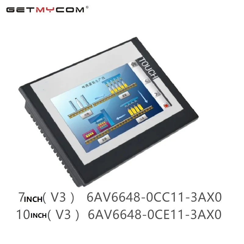 

Getmycom Original 700 IE V3 6AV6 648-0CC11-3AX0 HMI new 7 inch Touch Screen Human Machine Interface replace 6AV6648-0BC11-3AX0