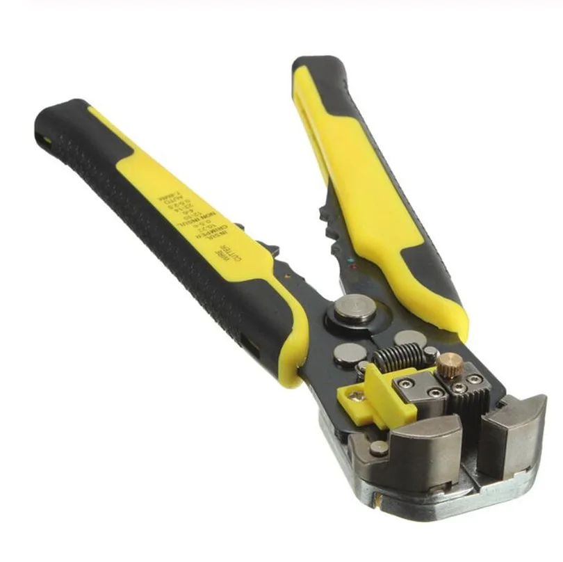 Yellow Cable Wire Stripper Cutter Crimper Automatic Multifunctional Heavy Plier TAB Terminal Crimping Stripping Pliers Tools | Мобильные