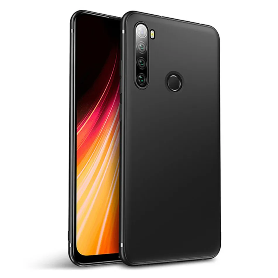 Для Xiaomi Redmi Note 8T чехол силиконовый ударопрочный матовый чехол из ТПУ для Xiaomi Redmi Note 8T 8 Pro с защитой от отпечатков пальцев