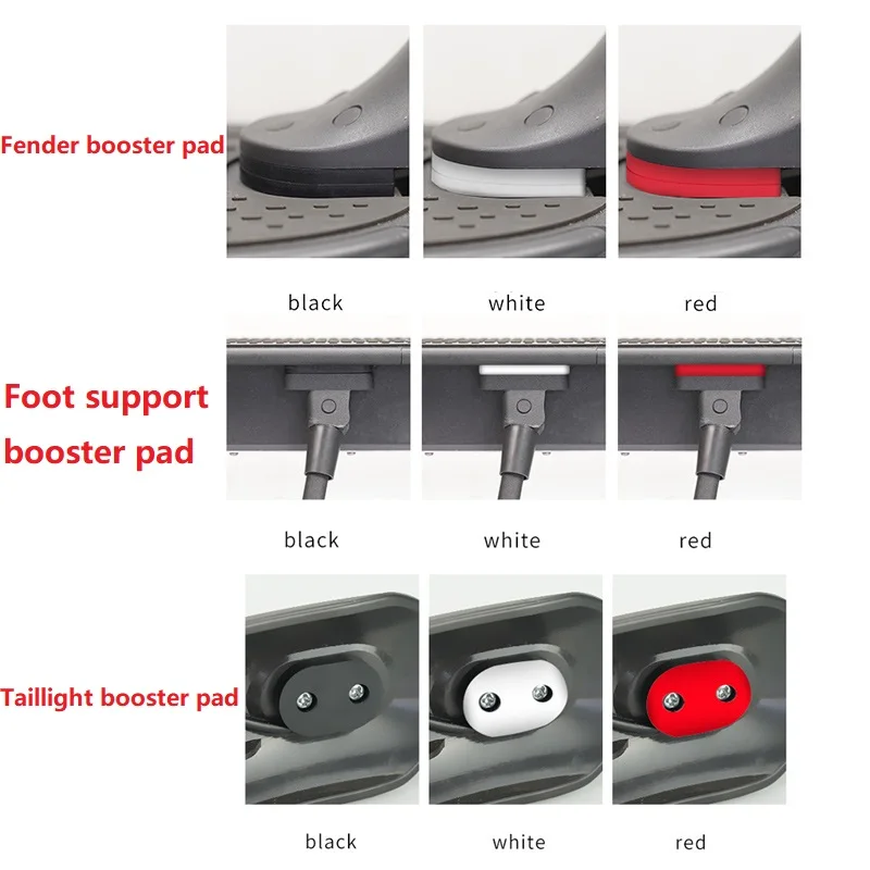 

Suitable For Xiaomi mijia M365 electric scooter mudguard & Foot support & tail light booster pad For Xiaomi M365Pro Scooter Part