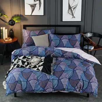 

1 Pc Duvet Cover+2pcs Pillowcases bedding set Psychedelic starry sky Duvet Cover Quilt Cover 160cmx210cm/180cmx220cm/200cmx230cm