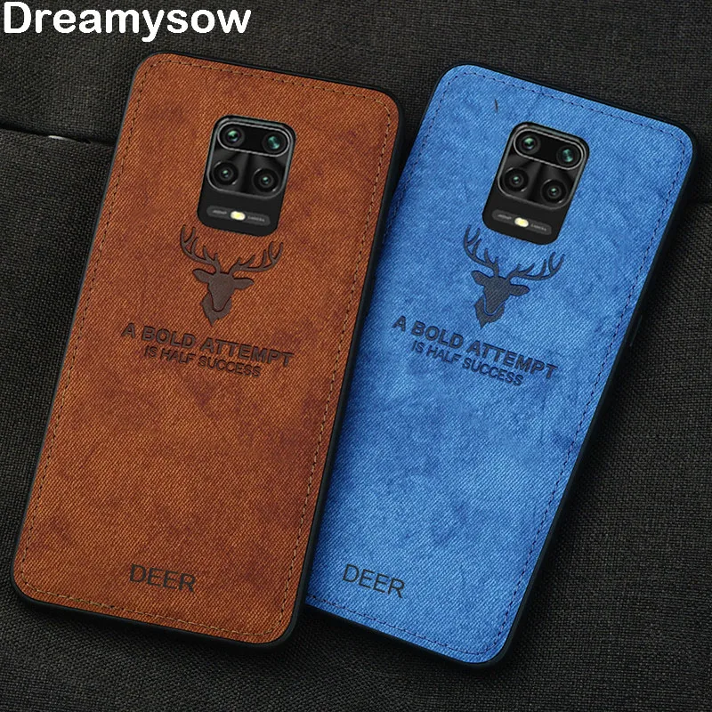 Противоударный тканевый чехол с оленем для Xiaomi Mi9 SE 8 Lite Redmi 9A 9C K20 Note 9 S 7 6 Pro 8T 9pro max