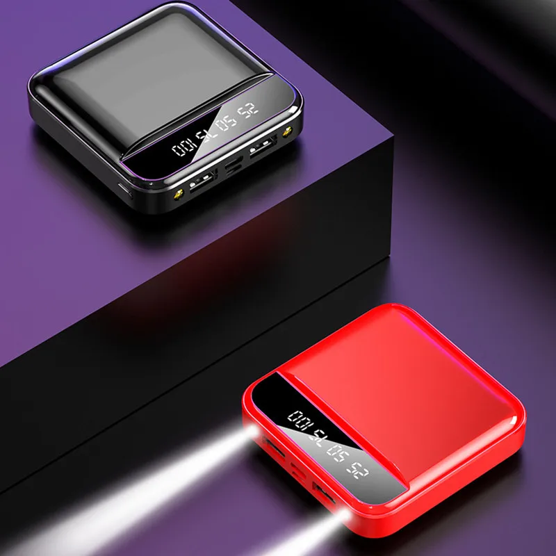 Cargador de batería externo portátil de 30000mAh, mini banco de energía para iPhone, Xiaomi, Tpye-C, pantalla digital LED - Imagen 2