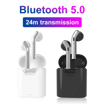 

H17T TWS Wireless Earbuds Bluetooth 5.0 Headphones Headsets Hi-fi Sound True Wireless Stereo Earphones Charging Case PK i12 TWS