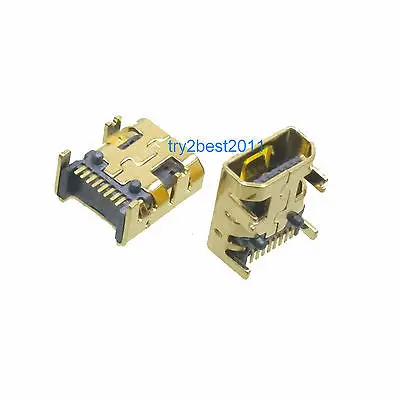 

DHL/EMS 50 Sets Type B 8 Pin Gold Plated Mini USB Connector Socket Female Camera Phone SMT 5pcs -C1