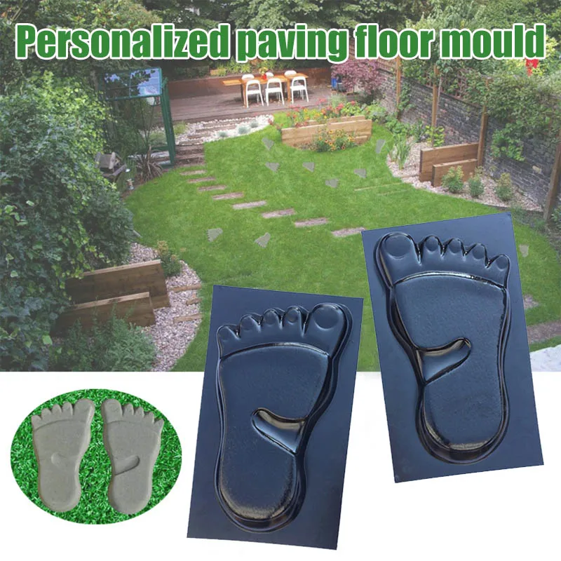 Pavement Mold Patio Concrete Stepping Stone Path Mould Maker Butterfly 