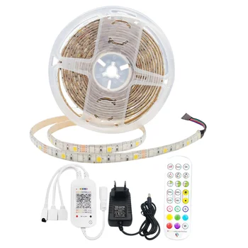 

1Set EU Plug 5050RGB 12V Smart LED Belt with Wireless Control LED Strap for Decoration LED Ornament (White)