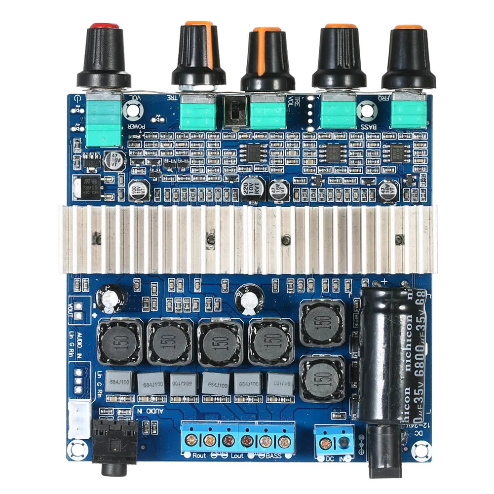 DC 12V~ 24V TPA3116D2 сабвуфер цифровой усилитель доска стерео аудио модуль