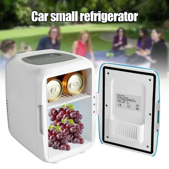 

Spot 4L Mini Car Fridge Travel Freezer Portable Camping Driving Small Refrigerator Car Styling