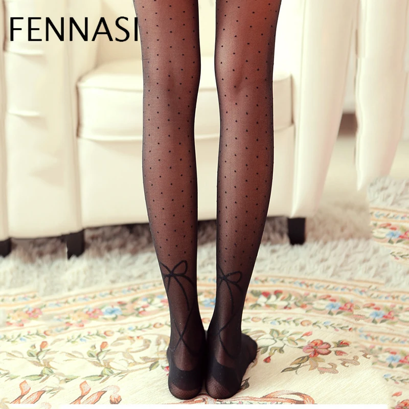 FENNASI, женские колготки в горошек, женские, Rajstopy in Collant Femme, no Collant, супер красивые колготки для женщин, Strumpfhose Nylons Lady