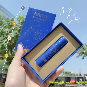 

HERORANG princess kiss gilt lipstick moisturizing colorless temperature changing lipstick,not stained with glass waterproof