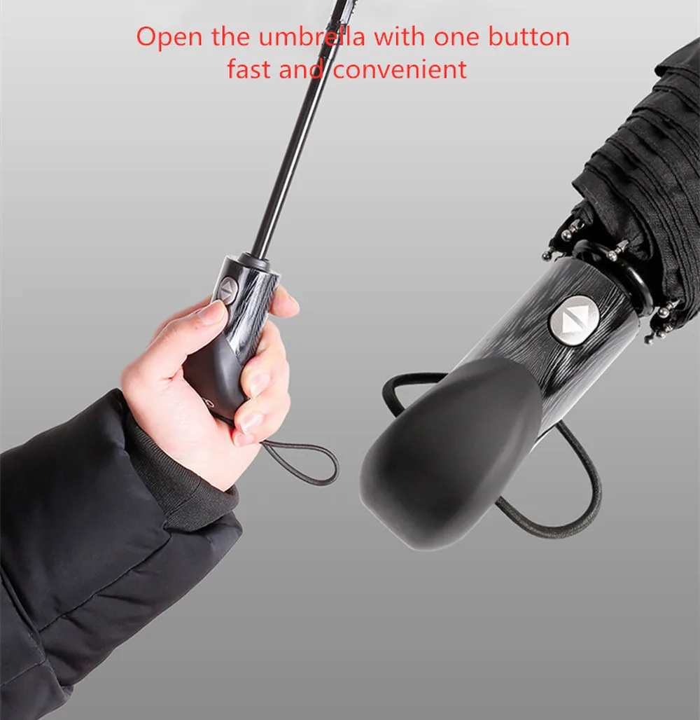Umbrellas Three-fold Automatic Windproof For Audi All series Car