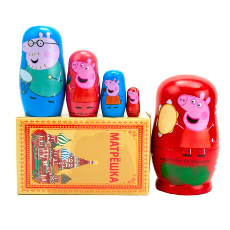 peppa pig russian dolls
