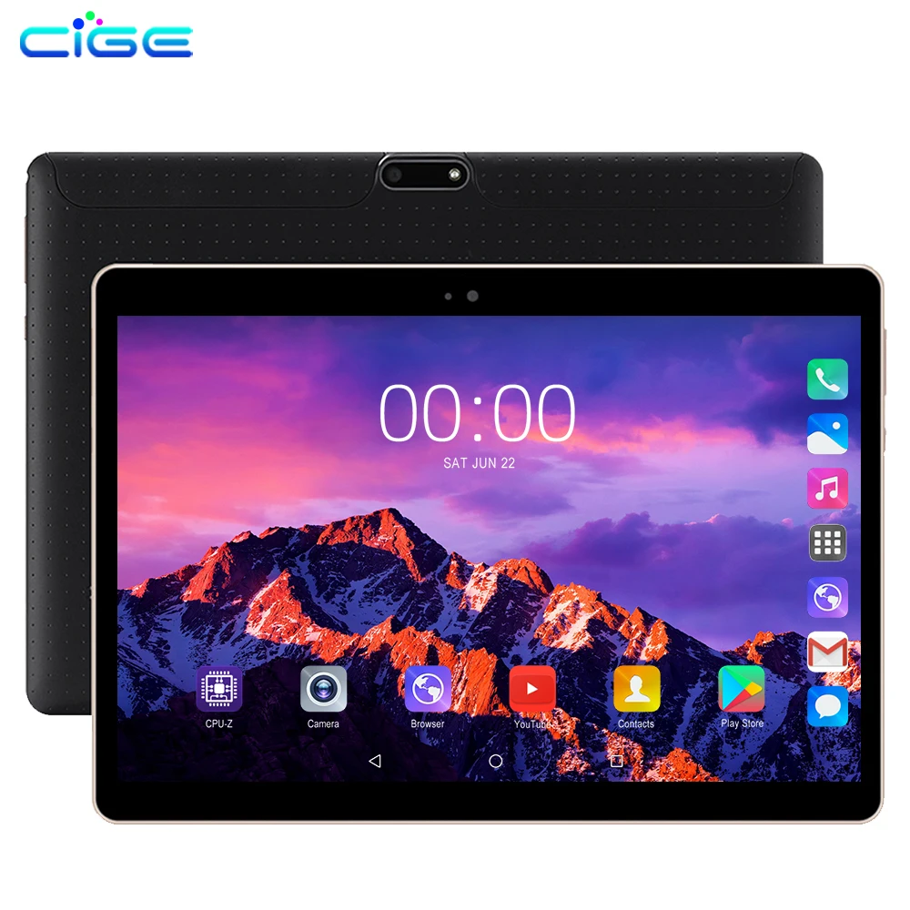 

New Original 10.1 inch Tablet Pc Octa Core 4G Lte Phone Call 10 Tablets 6G 64G Android 9.0 tab Google Market GPS WiFi FM