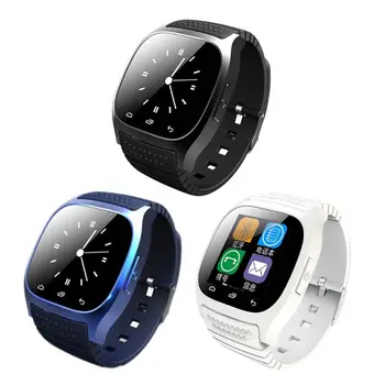 

M26 Wrist Waterproof Bluetooth Smart Watch LED Display Pedometer Fitness Tracker Music Player Answer Call Smartwatch