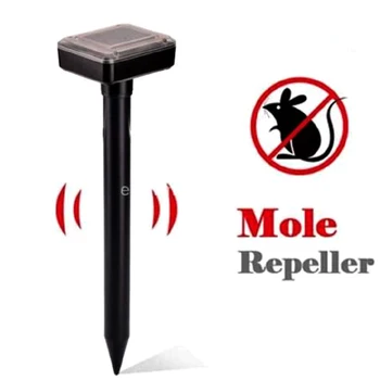 

Mole Repellent Solar Power Ultrasonic Gopher Mole Snake Bird Mosquito Mouse Ultrasonic Pest Repeller Control Garden Yard