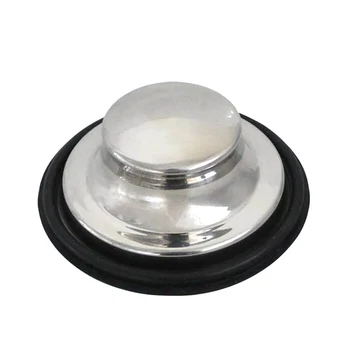 

Stainless Steel Leakproof Garbage Disposal Blocking With Gasket Basin Tool Durable Kitchen Drain Water Stopper Sealing Sink Plug