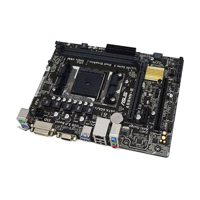ASUS A68HM-E Motherboard Support A8-7670K 7650K CPU 2xDDR3 FM2 AMD