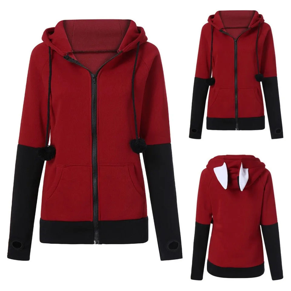cat noir hoodie with ears