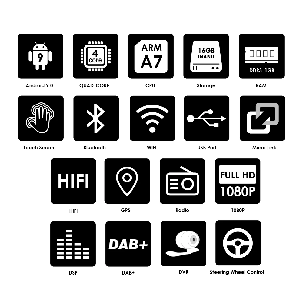 4G " 2Din Android 9,0 Автомобильный плеер Navi для Nissan Volkswagen TOYOTA Honda KIA hyundai Lada Renault mazda универсальный автомобильный Радио gps